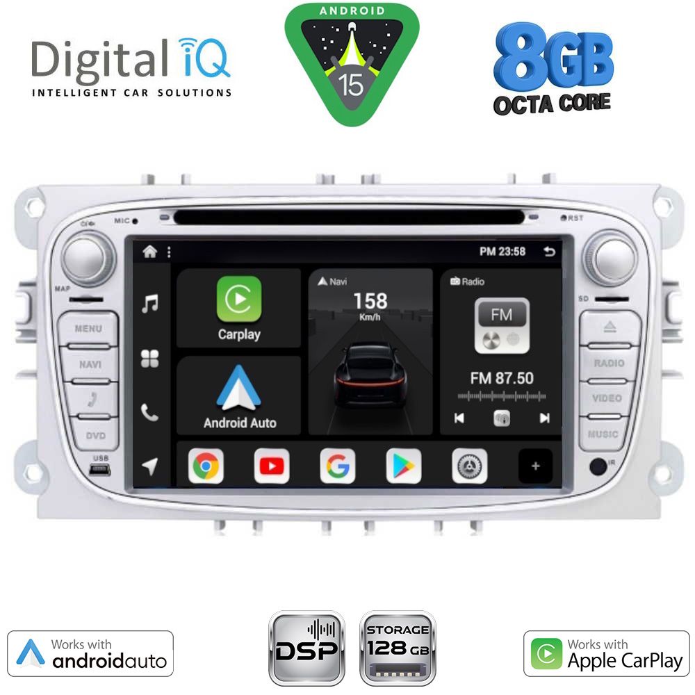 DIGITAL IQ BXF 703SL_CPAA (7" DVD) MULTIMEDIA SYSTEM for FORD mod. 2007-2011 DIGITAL IQ BXF 703SL_CPAA (7" DVD) MULTIMEDIA SYSTEM for FORD mod. 2007-2011