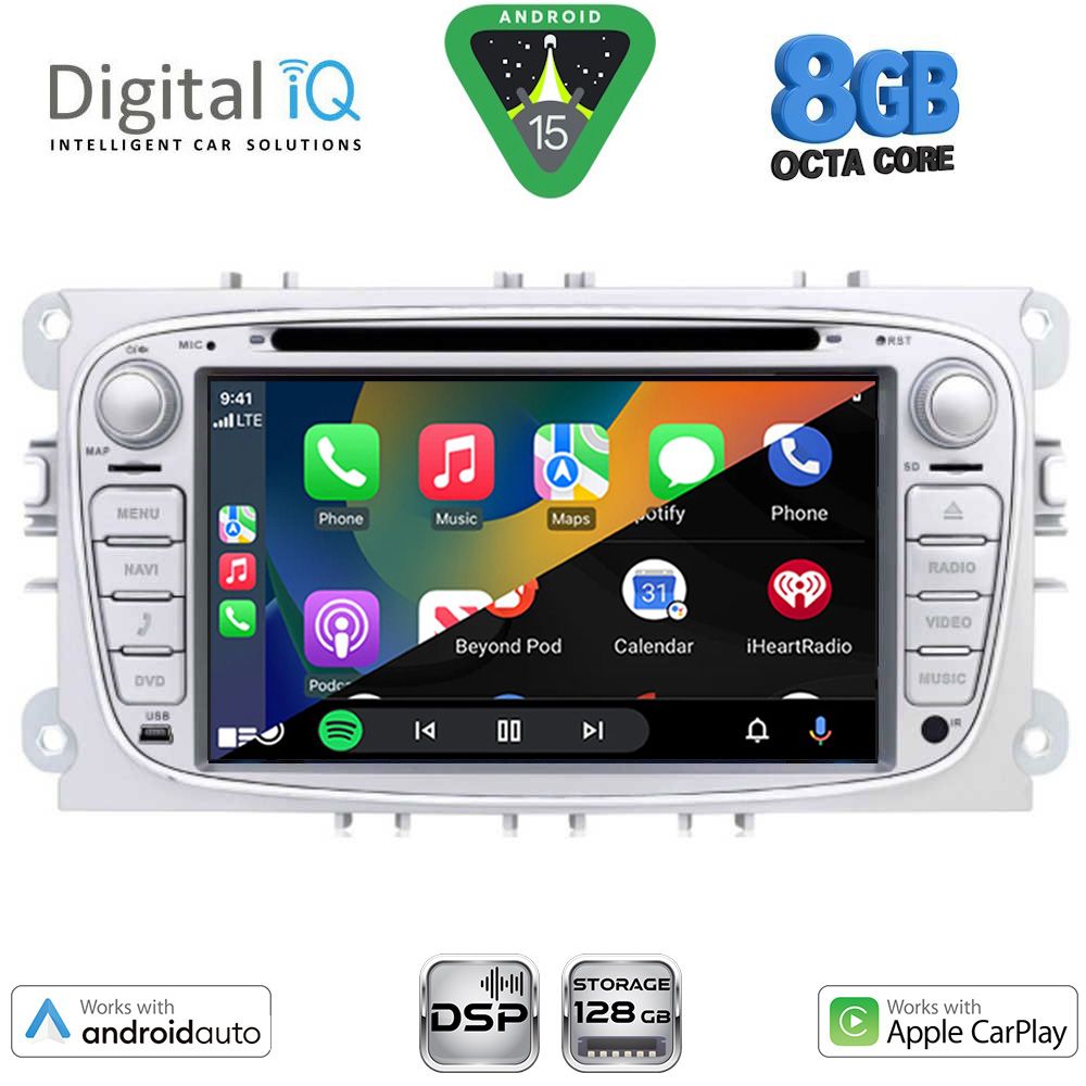 DIGITAL IQ BXF 703SL_CPAA (7" DVD) MULTIMEDIA SYSTEM for FORD mod. 2007-2011 DIGITAL IQ BXF 703SL_CPAA (7" DVD) MULTIMEDIA SYSTEM for FORD mod. 2007-2011