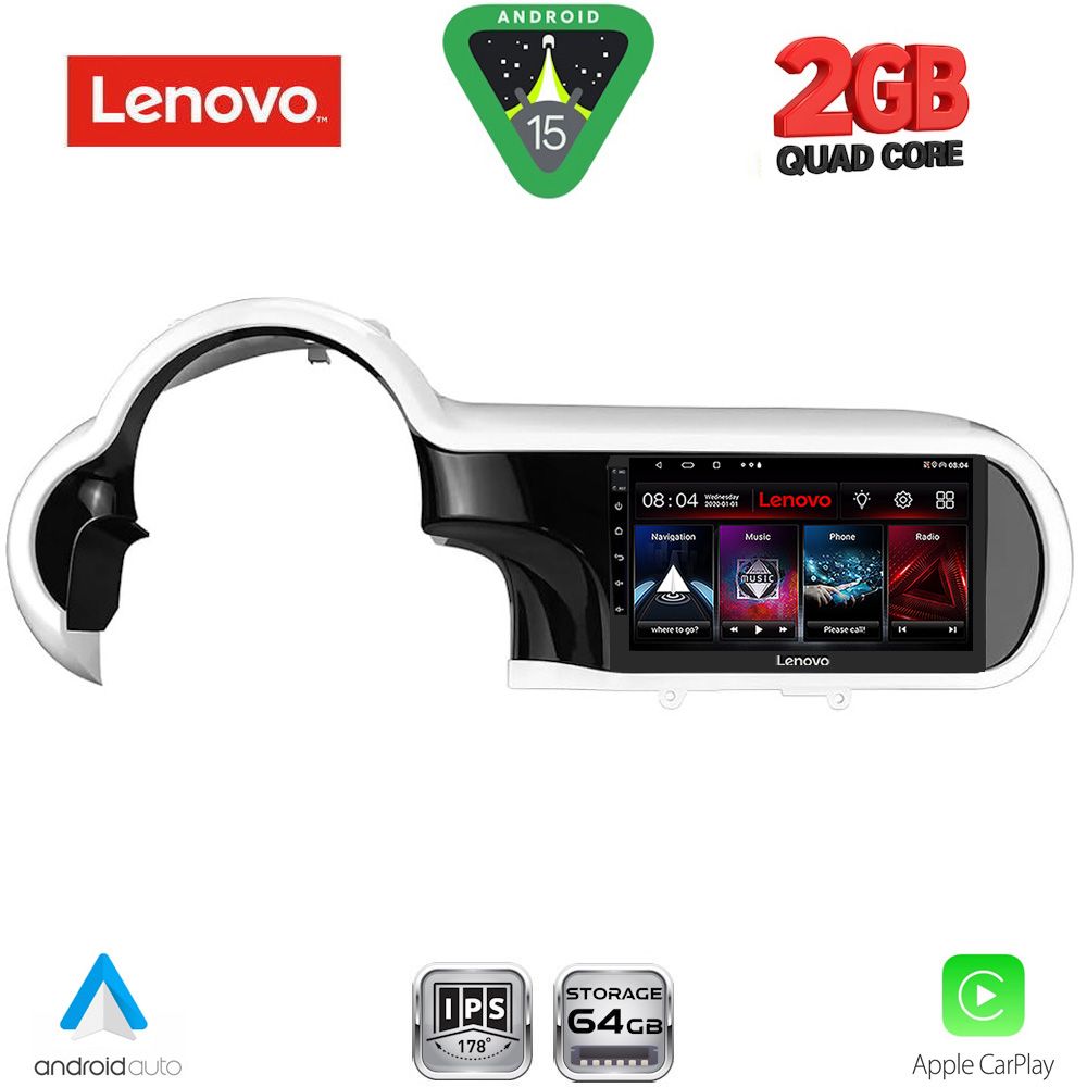 LENOVO LVD 2561_CPA (9inc) MULTIMEDIA TABLET for RENAULT TWINGO mod. 2014-2024 LENOVO LVD 2561_CPA (9inc) MULTIMEDIA TABLET for RENAULT TWINGO mod. 2014-2024