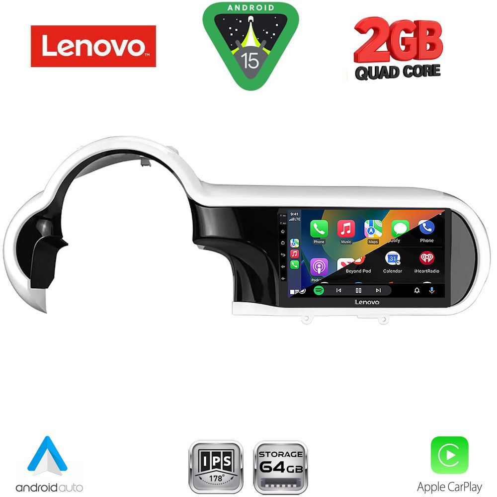 LENOVO LVD 2561_CPA (9inc) MULTIMEDIA TABLET for RENAULT TWINGO mod. 2014-2024 LENOVO LVD 2561_CPA (9inc) MULTIMEDIA TABLET for RENAULT TWINGO mod. 2014-2024
