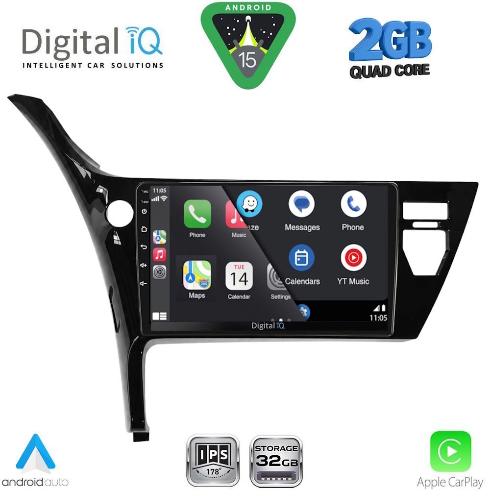DIGITAL IQ RSD 1703B_CPA (10inc) MULTIMEDIA TABLET for TOYOTA AURIS mod. 2015-2021 DIGITAL IQ RSD 1703B_CPA (10inc) MULTIMEDIA TABLET for TOYOTA AURIS mod. 2015-2021