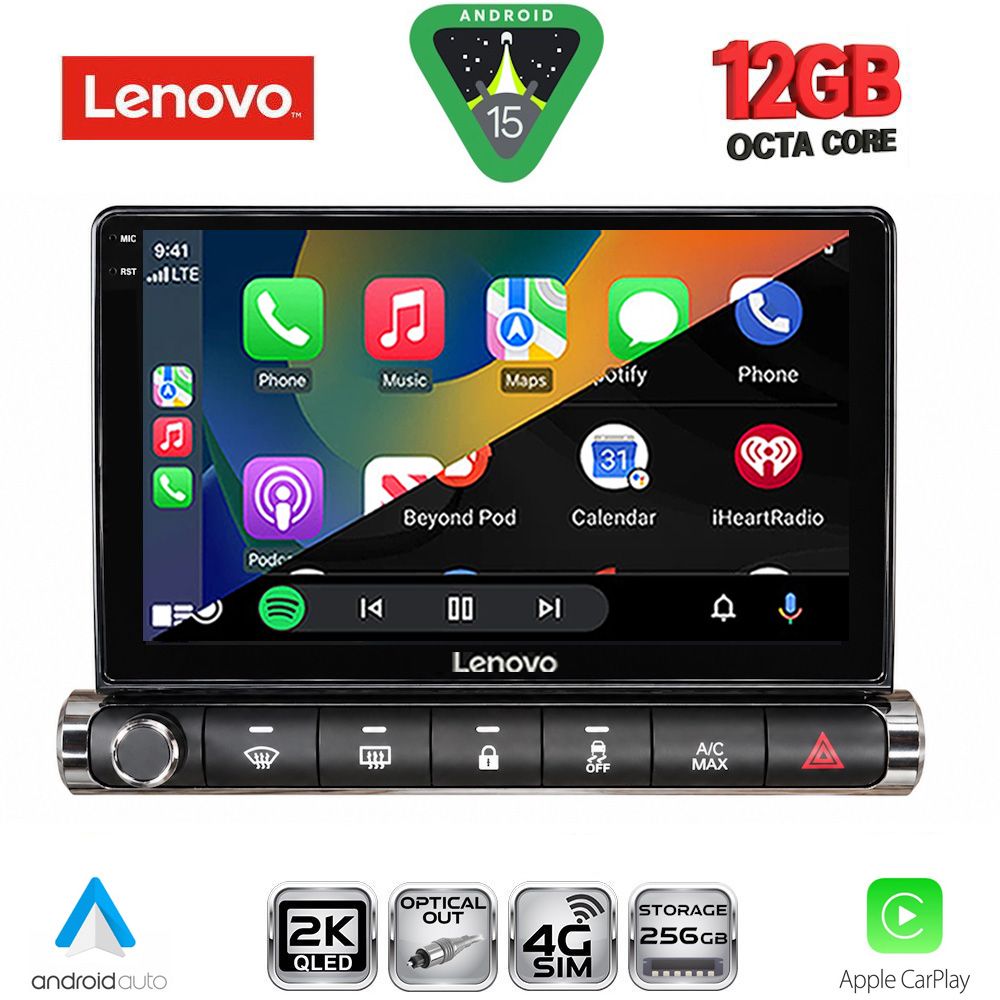 LENOVO SSZ 12089H_CPA (9inc) MULTIMEDIA TABLET for CITROEN C4 CACTUS mod. 2014-2021 High Version LENOVO SSZ 12089H_CPA (9inc) MULTIMEDIA TABLET for CITROEN C4 CACTUS mod. 2014-2021 High Version