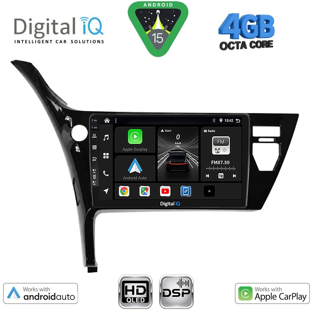 DIGITAL IQ BXF 16703B_CPAA (10inc) MULTIMEDIA TABLET for TOYOTA AURIS mod. 2015-2021 DIGITAL IQ BXF 16703B_CPAA (10inc) MULTIMEDIA TABLET for TOYOTA AURIS mod. 2015-2021