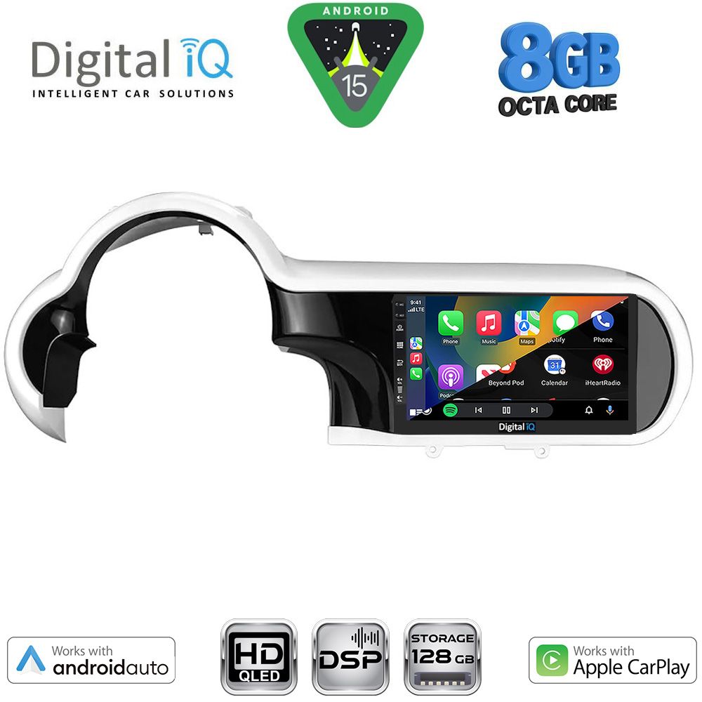 DIGITAL IQ BXF 18561_CPAA (9inc) MULTIMEDIA TABLET for RENAULT TWINGO mod. 2014-2024 DIGITAL IQ BXF 18561_CPAA (9inc) MULTIMEDIA TABLET for RENAULT TWINGO mod. 2014-2024