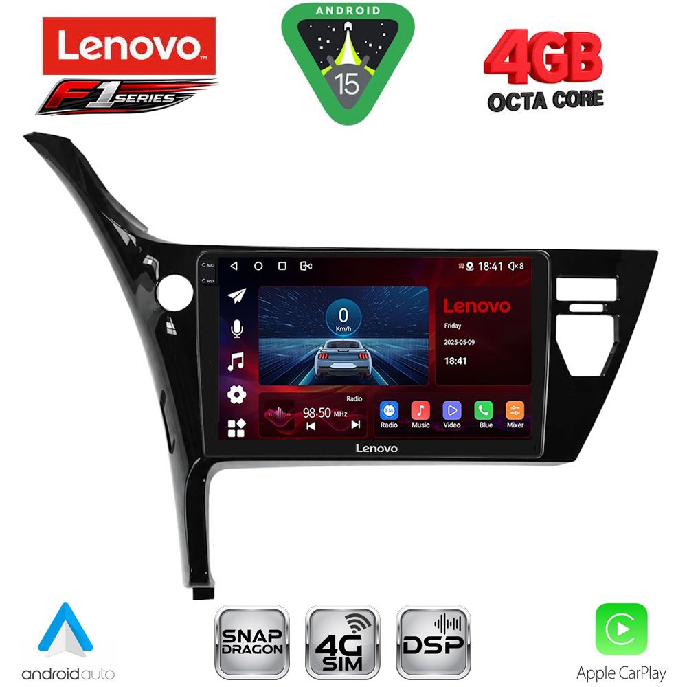 LENOVO SSQ 9703B_CPA (10inc) MULTIMEDIA TABLET for TOYOTA AURIS mod. 2015-2021 LENOVO SSQ 9703B_CPA (10inc) MULTIMEDIA TABLET for TOYOTA AURIS mod. 2015-2021