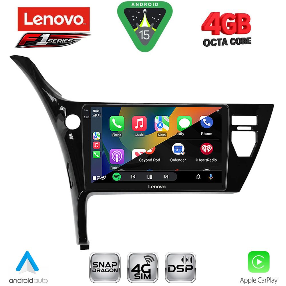 LENOVO SSQ 9703B_CPA (10inc) MULTIMEDIA TABLET for TOYOTA AURIS mod. 2015-2021 LENOVO SSQ 9703B_CPA (10inc) MULTIMEDIA TABLET for TOYOTA AURIS mod. 2015-2021