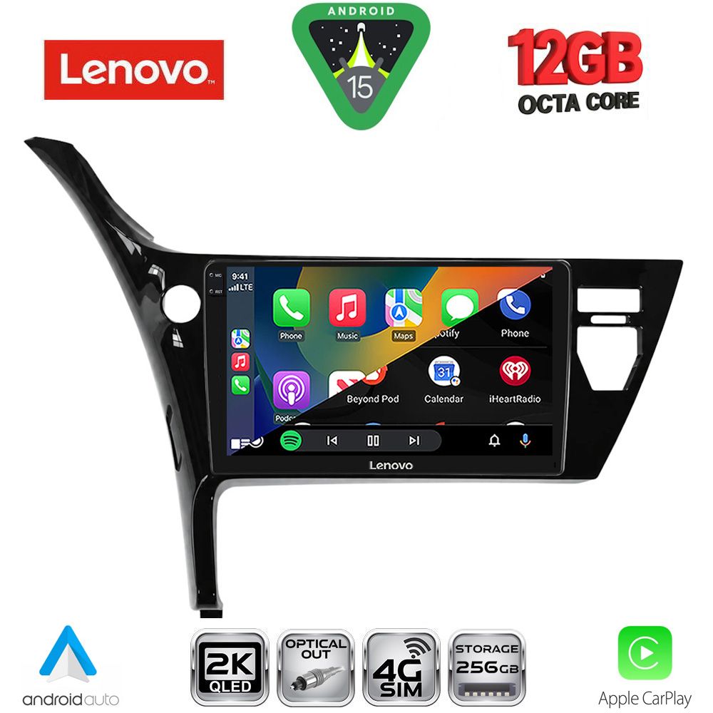 LENOVO SSZ 12703B_CPA (10inc) MULTIMEDIA TABLET for TOYOTA AURIS mod. 2015-2021 LENOVO SSZ 12703B_CPA (10inc) MULTIMEDIA TABLET for TOYOTA AURIS mod. 2015-2021