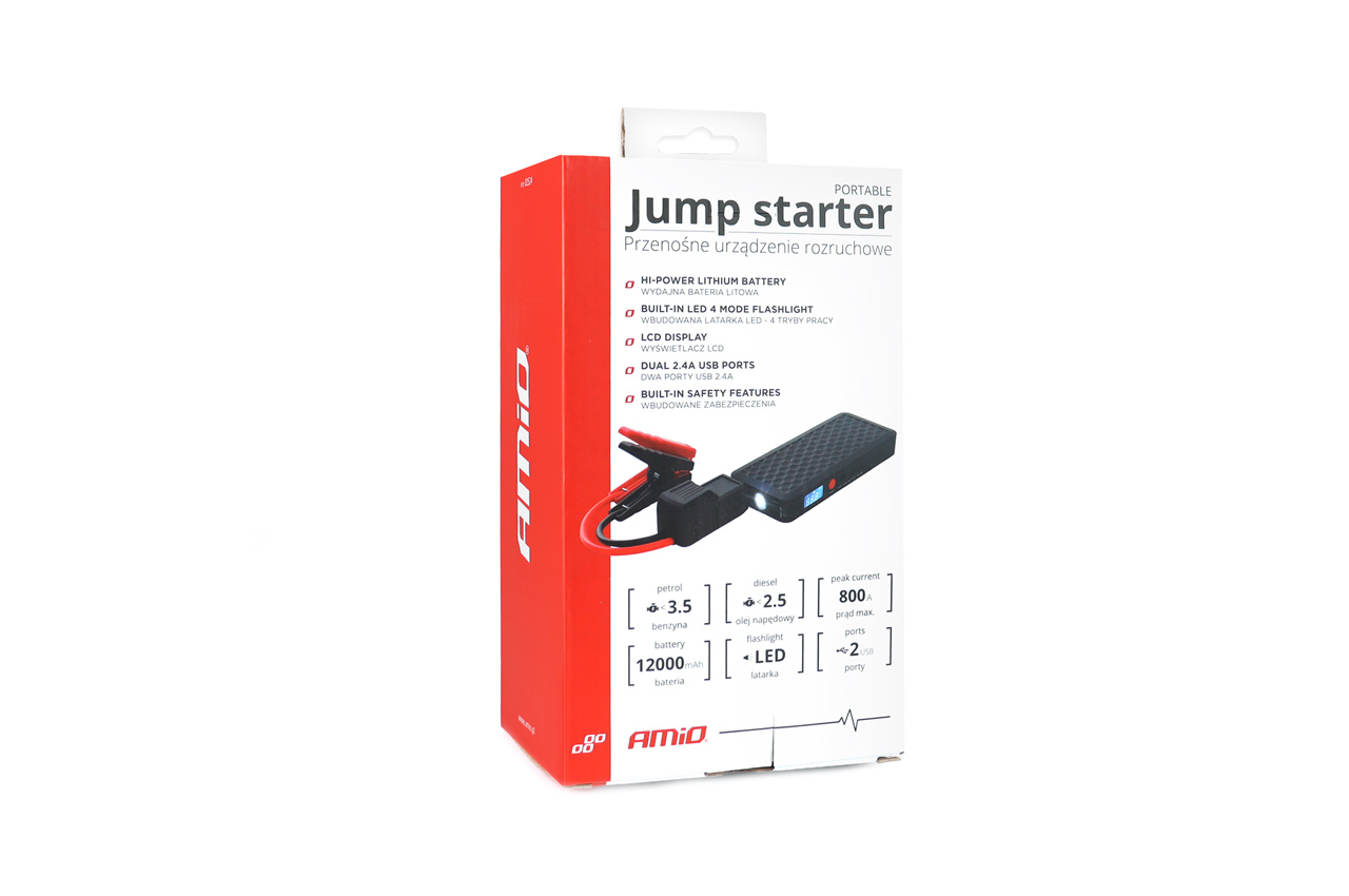 ΕΚΚΙΝΗΤΗΣ ΜΠΑΤΑΡΙΑΣ - STARTER POWERBANK SJ-02 12V 12Ah 800A ΜΕ ΟΘΟΝΗ LCD ΕΚΚΙΝΗΤΗΣ ΜΠΑΤΑΡΙΑΣ - STARTER POWERBANK SJ-02 12V 12Ah 800A ΜΕ ΟΘΟΝΗ LCD