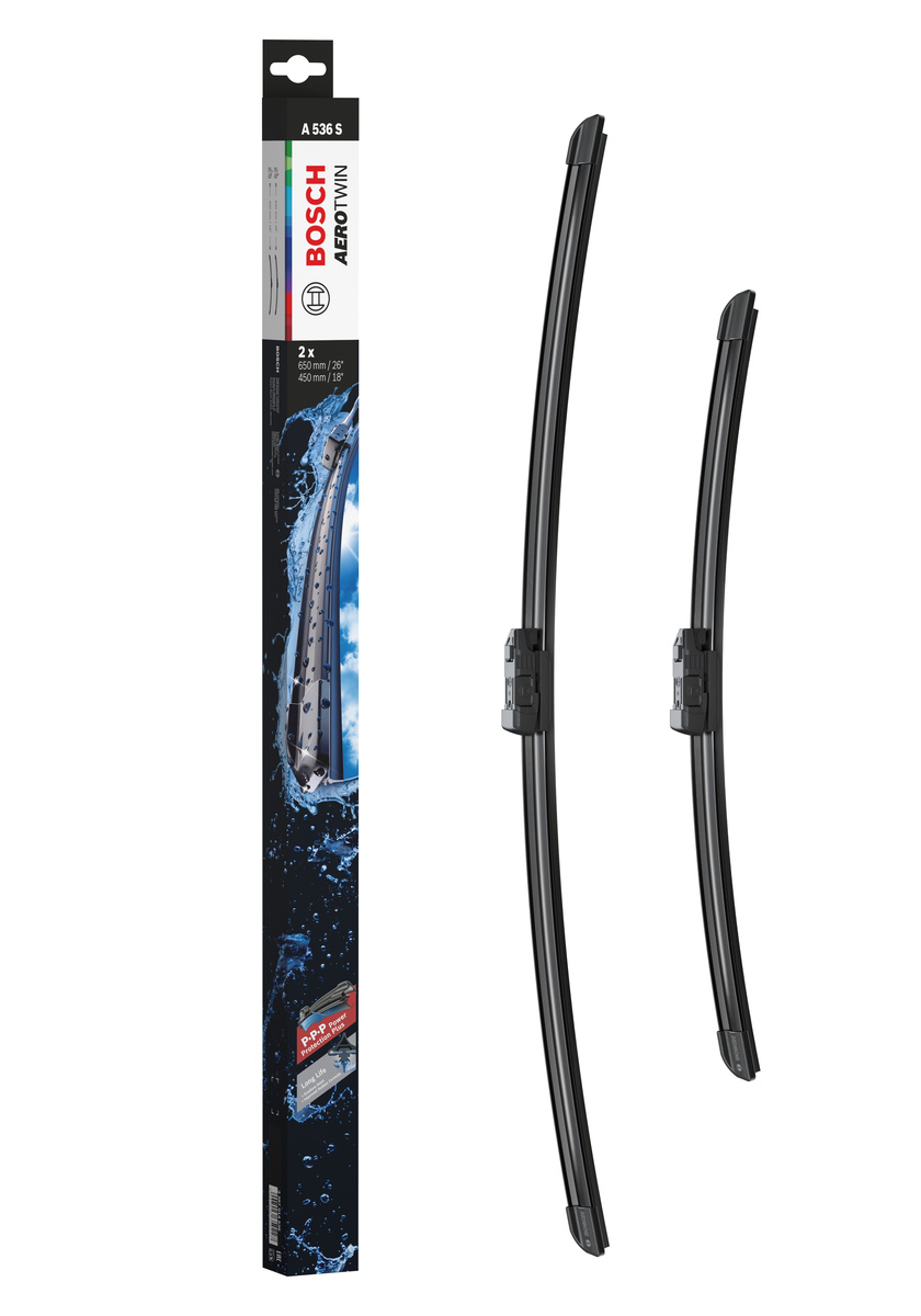 Υαλοκαθαριστήρες Bosch AeroTwin 65cm / 45cm A536S Υαλοκαθαριστήρες Bosch AeroTwin 65cm / 45cm A536S
