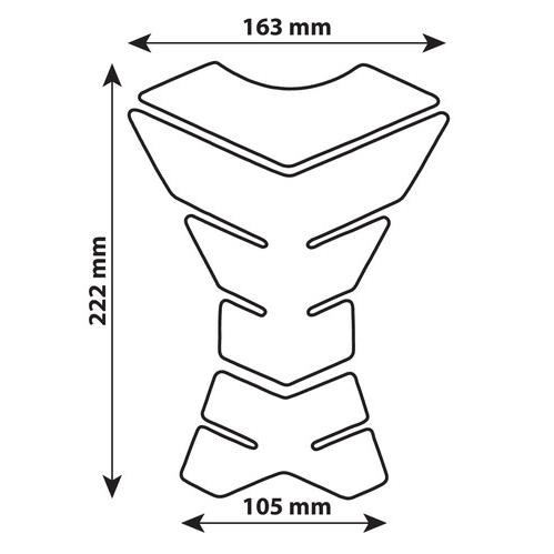 Lampa ΑΥΤΟΚΟΛΛΗΤΟ ΡΕΖΕΡΒΟΥΑΡ ΨΑΡΟΚΟΚΑΛΟ PRO-TANK X3 CARBON 222x163mm Lampa ΑΥΤΟΚΟΛΛΗΤΟ ΡΕΖΕΡΒΟΥΑΡ ΨΑΡΟΚΟΚΑΛΟ PRO-TANK X3 CARBON 222x163mm