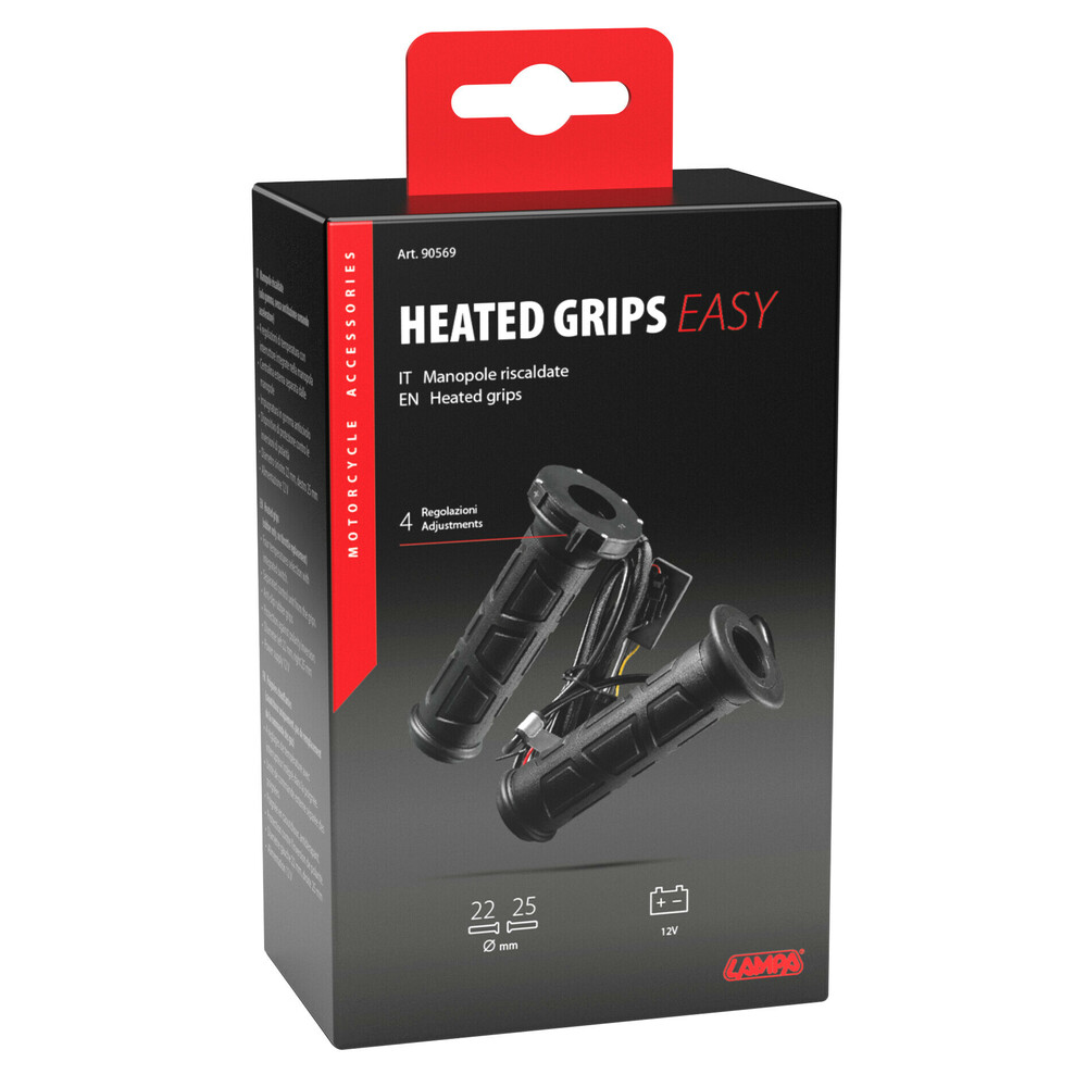 ΧΕΡΟΥΛΙΑ MOTO ΘΕΡΜΑΙΝΟΜΕΝΑ 12V HEATED GRIPS EASY ΜΑΥΡΑ 4 ΕΠΙΠΕΔΩΝ ΘΕΡΜΑΝΣΗΣ LAMPA - 2 ΤΕΜ. ΧΕΡΟΥΛΙΑ MOTO ΘΕΡΜΑΙΝΟΜΕΝΑ 12V HEATED GRIPS EASY ΜΑΥΡΑ 4 ΕΠΙΠΕΔΩΝ ΘΕΡΜΑΝΣΗΣ LAMPA - 2 ΤΕΜ.