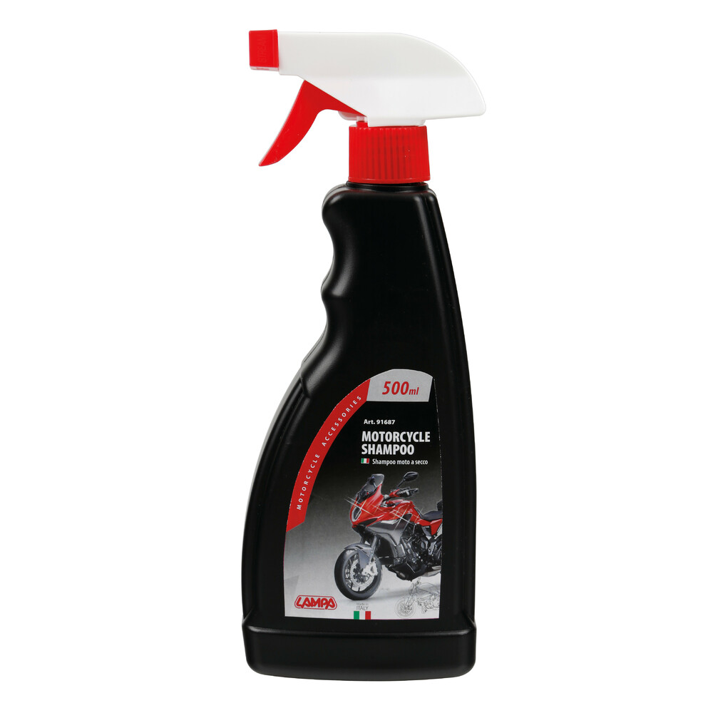ΣΑΜΠΟΥΑΝ ΣΕ ΣΠΡΕΙ MOTO MOTORCYCLE CARE 500ml LAMPA - 1 ΤΕΜ ΣΑΜΠΟΥΑΝ ΣΕ ΣΠΡΕΙ MOTO MOTORCYCLE CARE 500ml LAMPA - 1 ΤΕΜ