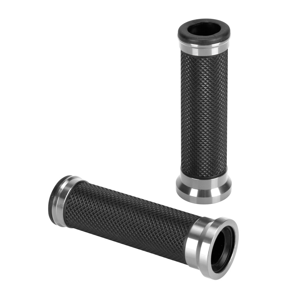 ΧΕΡΟΥΛΙΑ MOTO ALU GRIP ΜΑΥΡΟ/ΑΣΗΜΙ ΧΡΩΜΑ 22mm+25mm 12cm LAMPA - 2 τεμ. ΧΕΡΟΥΛΙΑ MOTO ALU GRIP ΜΑΥΡΟ/ΑΣΗΜΙ ΧΡΩΜΑ 22mm+25mm 12cm LAMPA - 2 τεμ.