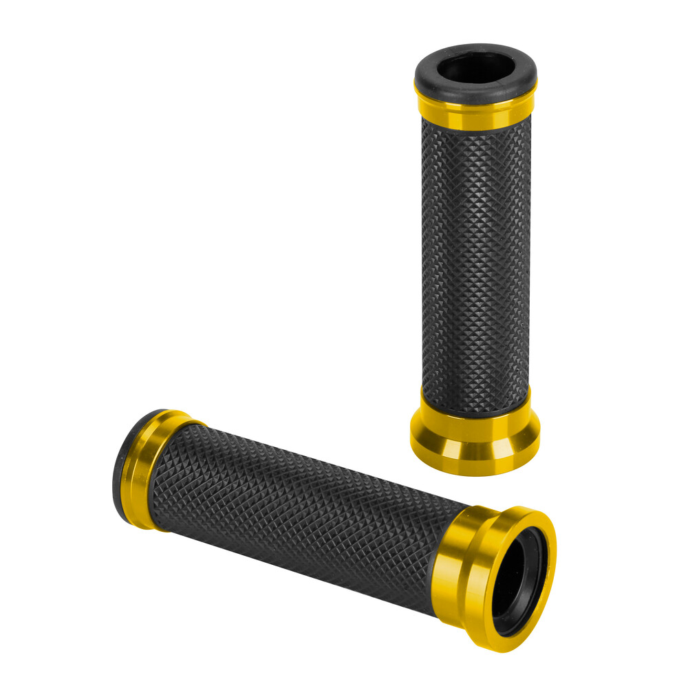 ΧΕΡΟΥΛΙΑ MOTO ALU GRIP ΜΑΥΡΟ/ΧΡΥΣΟ ΧΡΩΜΑ 22mm+25mm 12cm LAMPA - 2 τεμ. ΧΕΡΟΥΛΙΑ MOTO ALU GRIP ΜΑΥΡΟ/ΧΡΥΣΟ ΧΡΩΜΑ 22mm+25mm 12cm LAMPA - 2 τεμ.