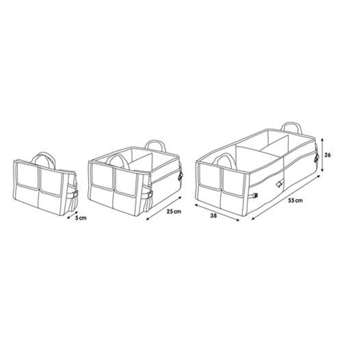 Lampa ORGANIZER ΠΟΡΤ ΜΠΑΓΚΑΖ DELUXE (L) 55 Χ 38 cm Lampa ORGANIZER ΠΟΡΤ ΜΠΑΓΚΑΖ DELUXE (L) 55 Χ 38 cm