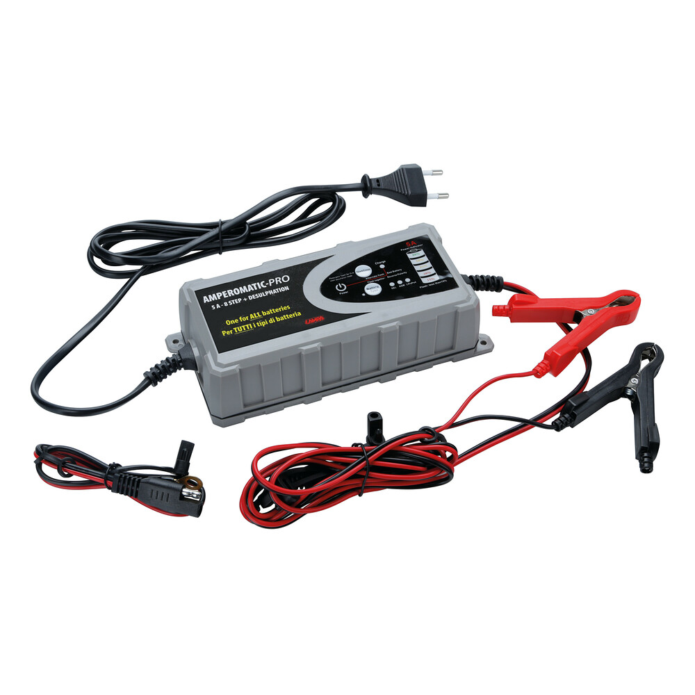 ΦΟΡΤΙΣΤΗΣ ΜΠΑΤΑΡΙΑΣ AMPEROMATIC PRO 12V 5A 12>120Ah GEL/STD/SMF/AGM/EFB/LiFePo4 ΦΟΡΤΙΣΤΗΣ ΜΠΑΤΑΡΙΑΣ AMPEROMATIC PRO 12V 5A 12>120Ah GEL/STD/SMF/AGM/EFB/LiFePo4