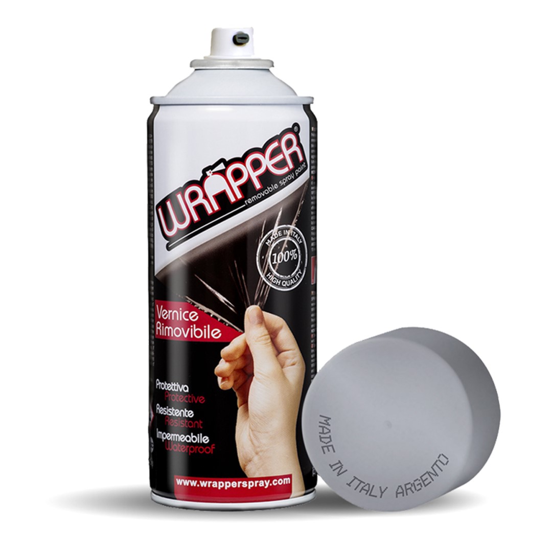 ΠΡΟΣΤΑΤΕΥΤΙΚΟ ΦΙΛΜ ΣΕ ΣΠΡΕΙ WRAPPER SPECIAL COLOUR ARGENTO SILVER 400 ml (ΑΣΗΜΙ ΧΡΩΜΑ) ΠΡΟΣΤΑΤΕΥΤΙΚΟ ΦΙΛΜ ΣΕ ΣΠΡΕΙ WRAPPER SPECIAL COLOUR ARGENTO SILVER 400 ml (ΑΣΗΜΙ ΧΡΩΜΑ)