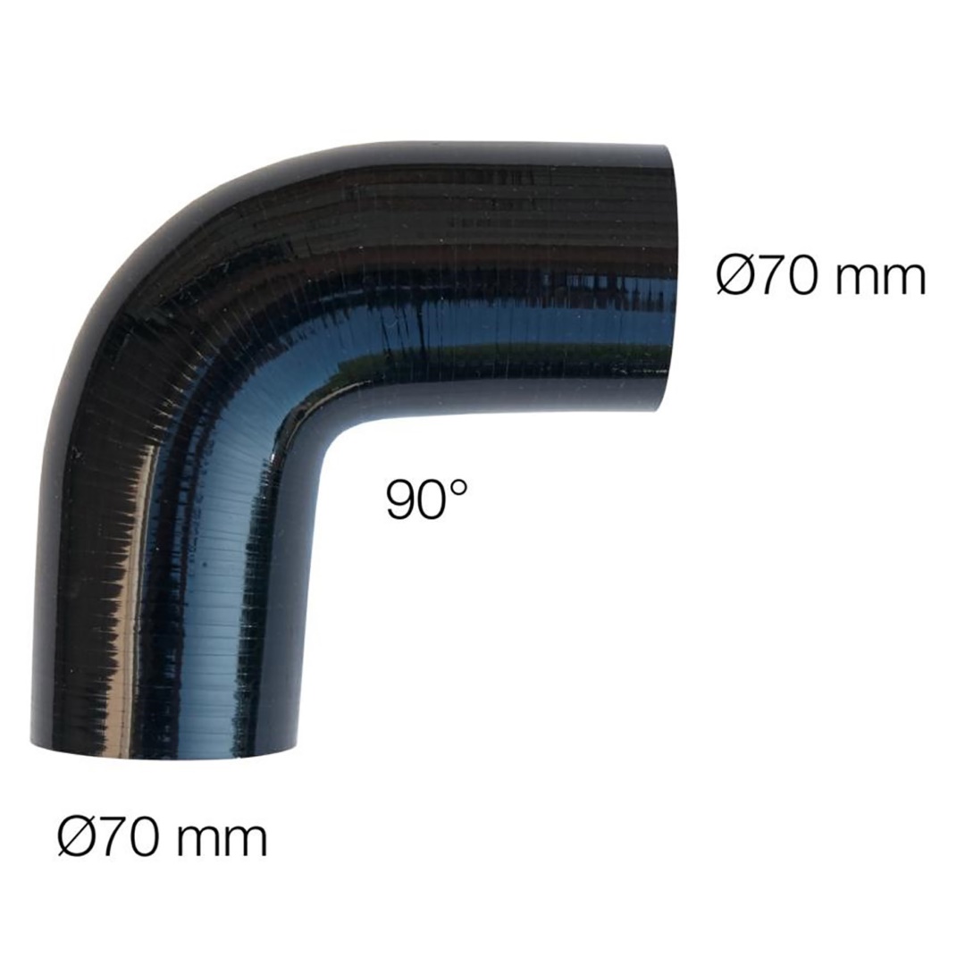 Simoni Racing ΓΩΝΙΑ ΣΙΛΙΚΟΝΗΣ ΜΑΥΡΗ Φ70 90 ΜΟΙΡΕΣ Simoni Racing ΓΩΝΙΑ ΣΙΛΙΚΟΝΗΣ ΜΑΥΡΗ Φ70 90 ΜΟΙΡΕΣ