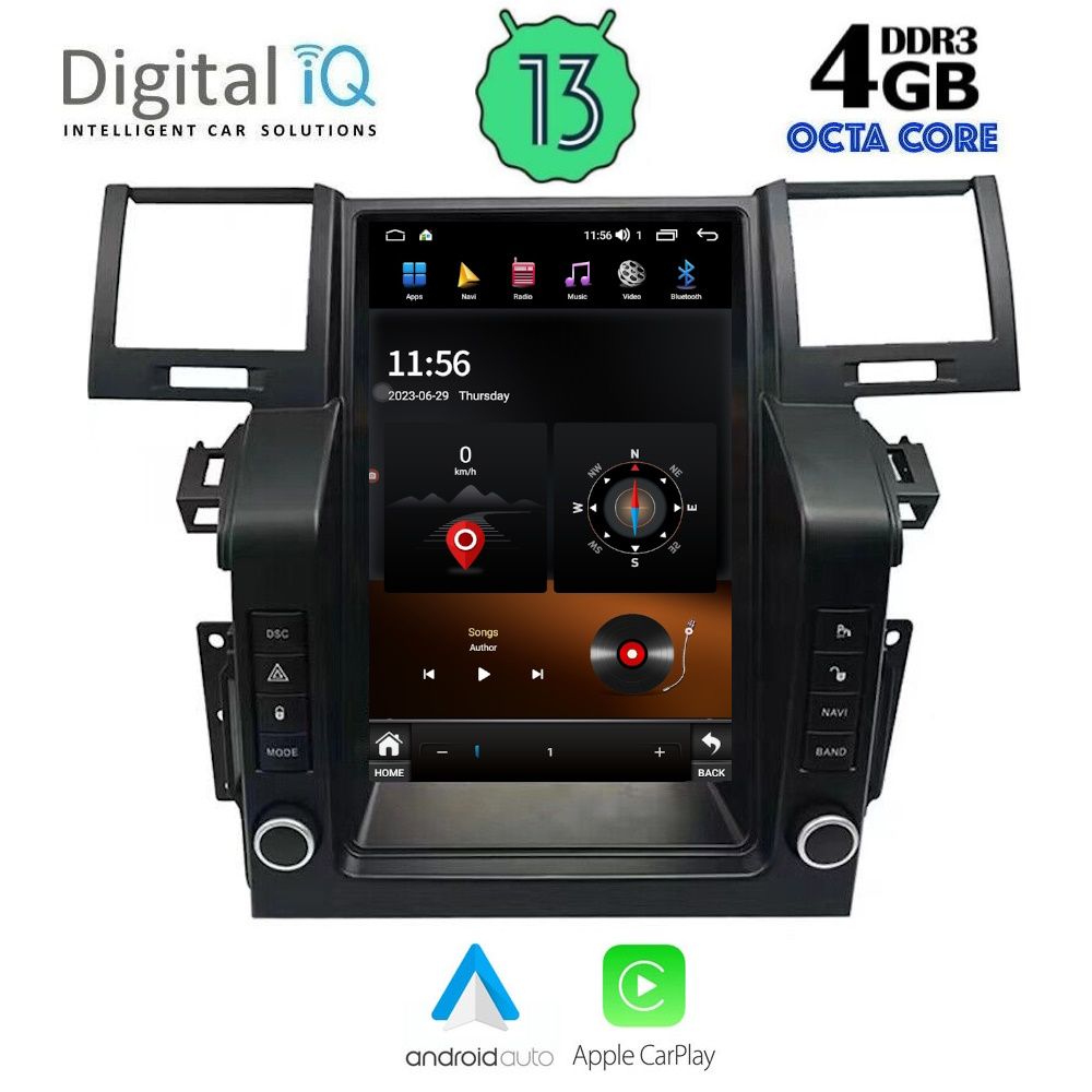 DIGITAL IQ TOP 1931_CPA (12.1inc) MULTIMEDIA TESLA for LAND ROVER RANGE ROVER SPORT mod. 2004-2010 DIGITAL IQ TOP 1931_CPA (12.1inc) MULTIMEDIA TESLA for LAND ROVER RANGE ROVER SPORT mod. 2004-2010