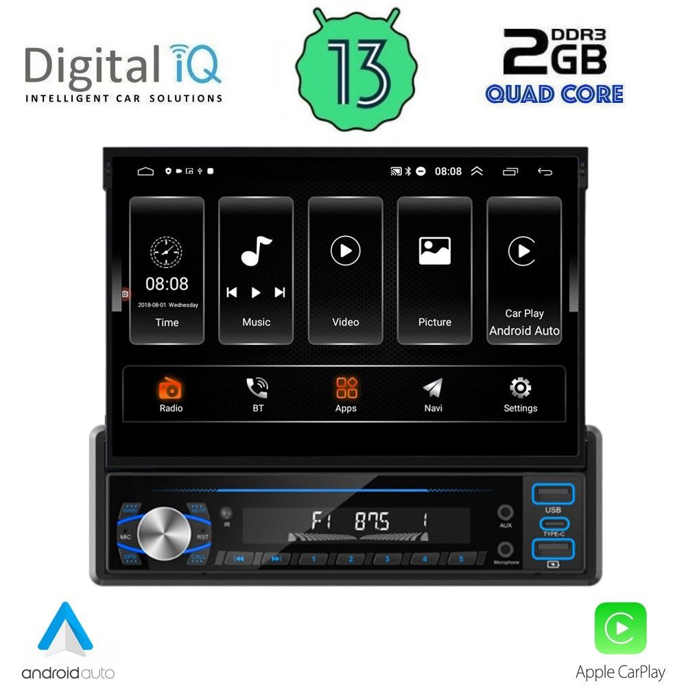 DIGITAL IQ TOP 230_CPA (7"_DECK) MULTIMEDIA 1DIN DIGITAL IQ TOP 230_CPA (7"_DECK) MULTIMEDIA 1DIN