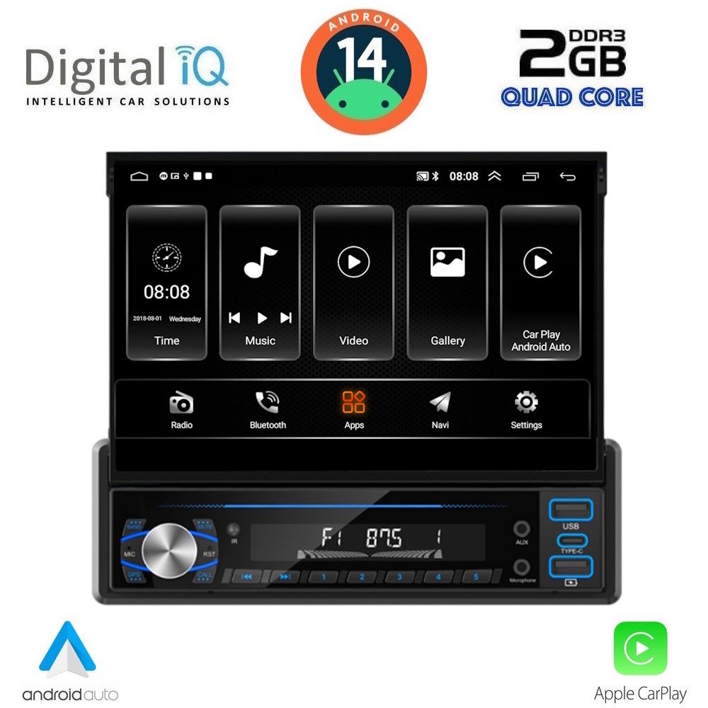 DIGITAL IQ TOP 230_CPA (7"_DECK) MULTIMEDIA 1DIN DIGITAL IQ TOP 230_CPA (7"_DECK) MULTIMEDIA 1DIN