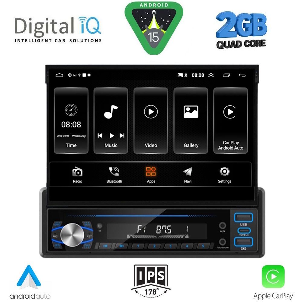 DIGITAL IQ TOP 230_CPA (7"_DECK) MULTIMEDIA 1DIN DIGITAL IQ TOP 230_CPA (7"_DECK) MULTIMEDIA 1DIN
