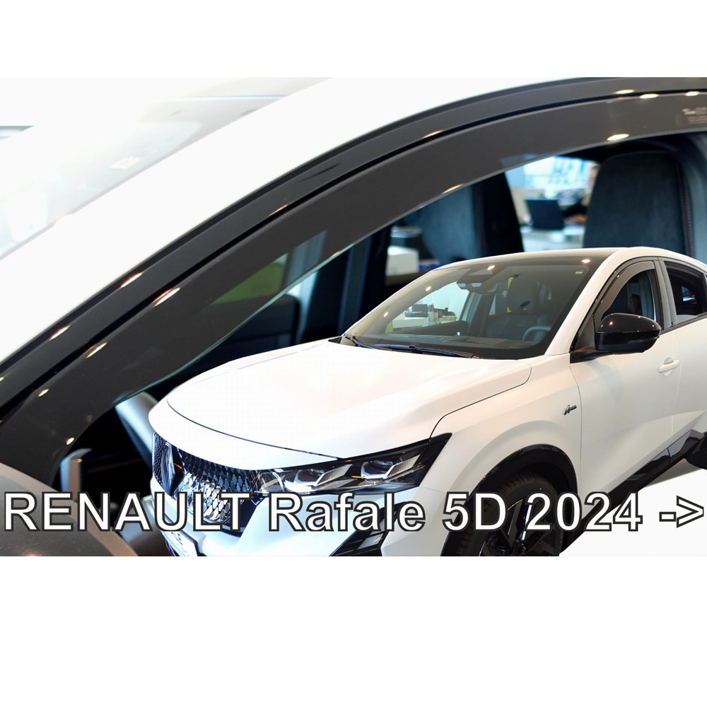 ΑΝΕΜΟΘΡΑΥΣΤΕΣ ΓΙΑ RENAULT RAFALE 5D 2024+ ΖΕΥΓΑΡΙ ΑΠΟ ΕΥΚΑΜΠΤΟ ΦΙΜΕ ΠΛΑΣΤΙΚΟ HEKO - 2 ΤΕΜ ΑΝΕΜΟΘΡΑΥΣΤΕΣ ΓΙΑ RENAULT RAFALE 5D 2024+ ΖΕΥΓΑΡΙ ΑΠΟ ΕΥΚΑΜΠΤΟ ΦΙΜΕ ΠΛΑΣΤΙΚΟ HEKO - 2 ΤΕΜ