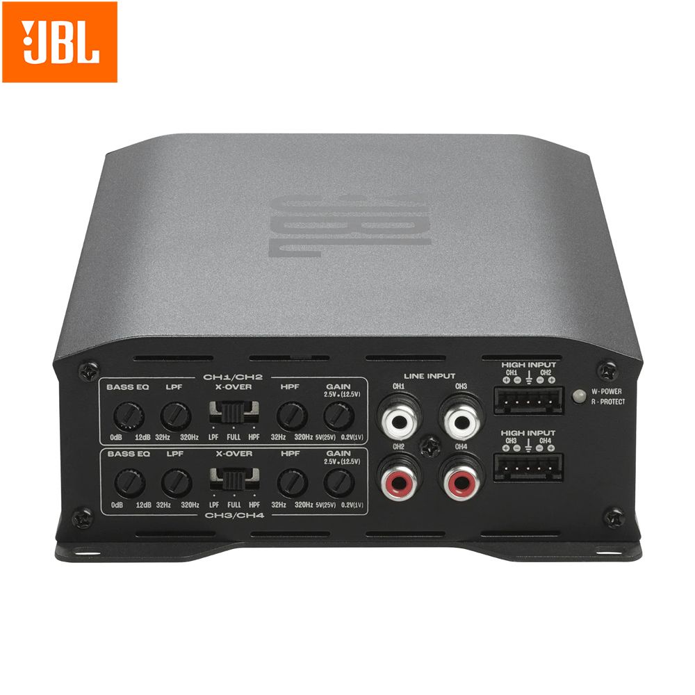 JBL STAGE GT 90041 (1480W, CLASS D, 4 CHANNEL AMPLIFIER) JBL STAGE GT 90041 (1480W, CLASS D, 4 CHANNEL AMPLIFIER)