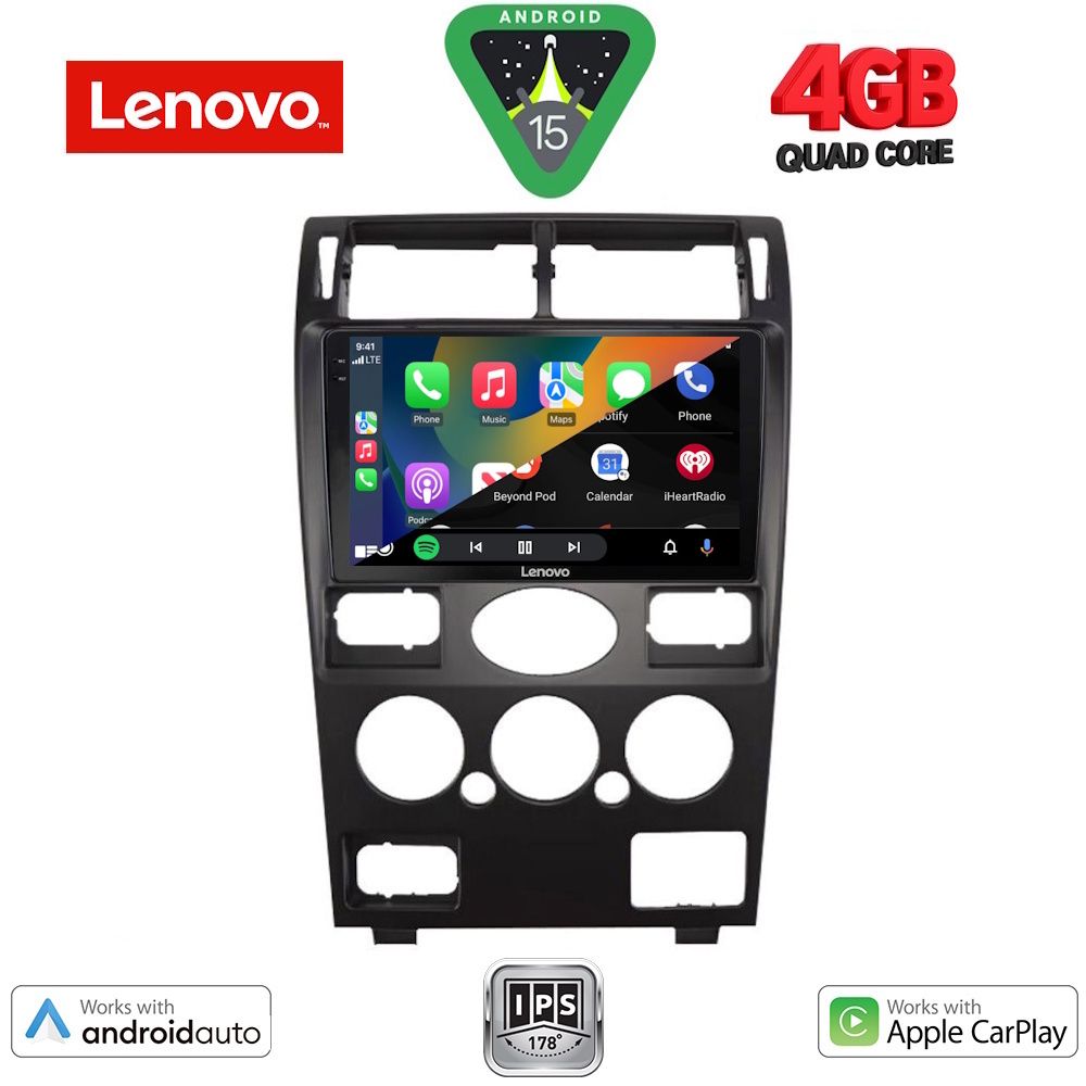 LENOVO LVE 8161B_CPAA (9inc) MULTIMEDIA TABLET for FORD MONDEO mod. 2003-2006 LENOVO LVE 8161B_CPAA (9inc) MULTIMEDIA TABLET for FORD MONDEO mod. 2003-2006