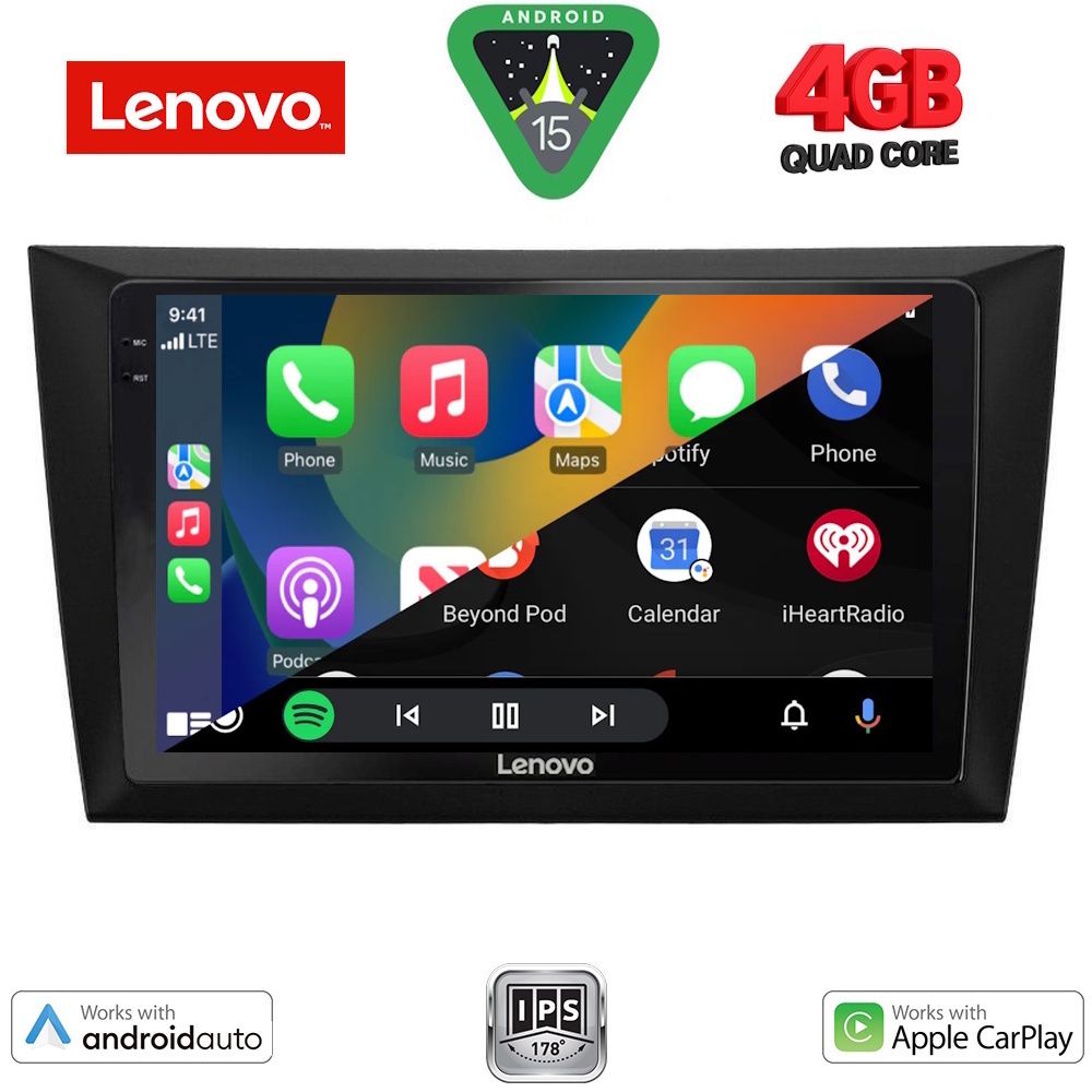 LENOVO LVE 8746_CPAA (9inc) MULTIMEDIA TABLET for GOLF 6 mod. 2009-2012 LENOVO LVE 8746_CPAA (9inc) MULTIMEDIA TABLET for GOLF 6 mod. 2009-2012
