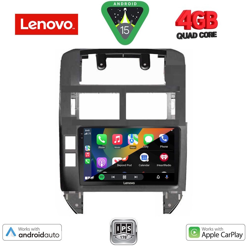 LENOVO LVE 8755_CPAA (9inc) MULTIMEDIA TABLET for VW POLO mod. 2002-2009 LENOVO LVE 8755_CPAA (9inc) MULTIMEDIA TABLET for VW POLO mod. 2002-2009