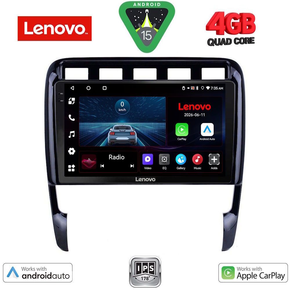 LENOVO LVE 8535_CPAA (9inc) MULTIMEDIA TABLET for PORSCHE CAYENNE mod. 2002-2011 LENOVO LVE 8535_CPAA (9inc) MULTIMEDIA TABLET for PORSCHE CAYENNE mod. 2002-2011