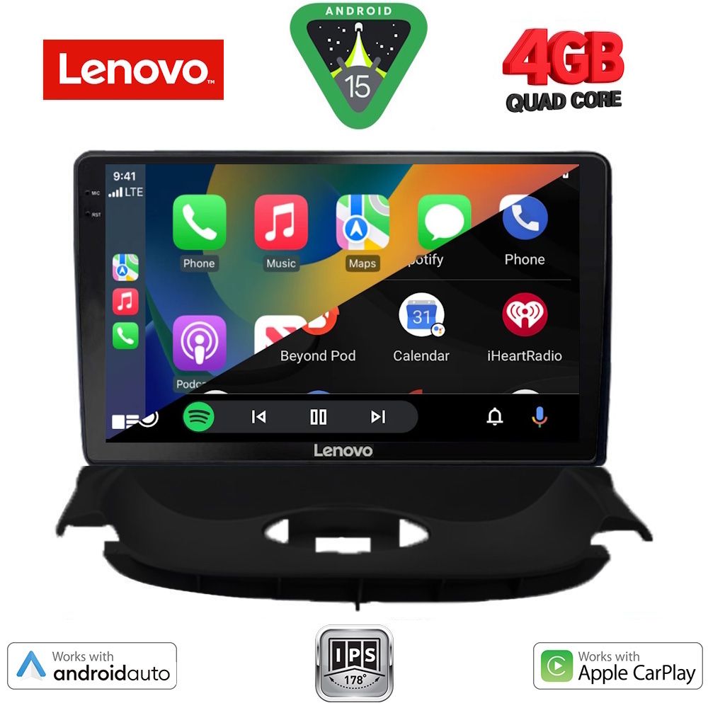 LENOVO LVE 8505_CPAA (9inc) MULTIMEDIA TABLET for PEUGEOT 206 mod. 1998-2006 LENOVO LVE 8505_CPAA (9inc) MULTIMEDIA TABLET for PEUGEOT 206 mod. 1998-2006