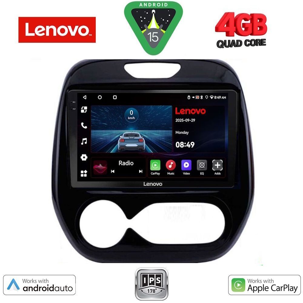 LENOVO LVE 8542_CPAA (9inc) MULTIMEDIA TABLET for RENAULT CAPTUR mod. 2013-2019 LENOVO LVE 8542_CPAA (9inc) MULTIMEDIA TABLET for RENAULT CAPTUR mod. 2013-2019