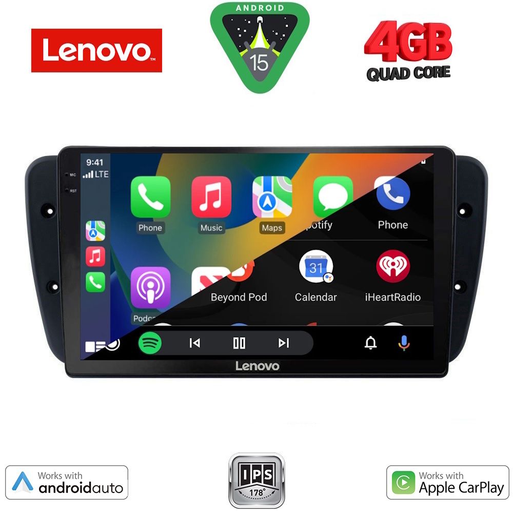 LENOVO LVE 8571_CPAA (9inc) MULTIMEDIA TABLET for SEAT IBIZA mod. 2008-2015 LENOVO LVE 8571_CPAA (9inc) MULTIMEDIA TABLET for SEAT IBIZA mod. 2008-2015