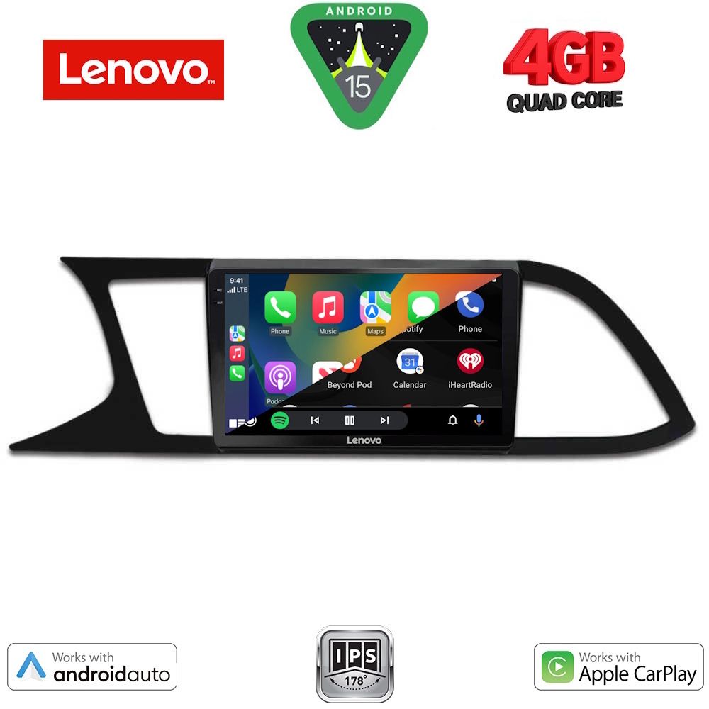 LENOVO LVE 8575_CPAA (9inc) MULTIMEDIA TABLET for SEAT LEON mod. 2012-2021 LENOVO LVE 8575_CPAA (9inc) MULTIMEDIA TABLET for SEAT LEON mod. 2012-2021