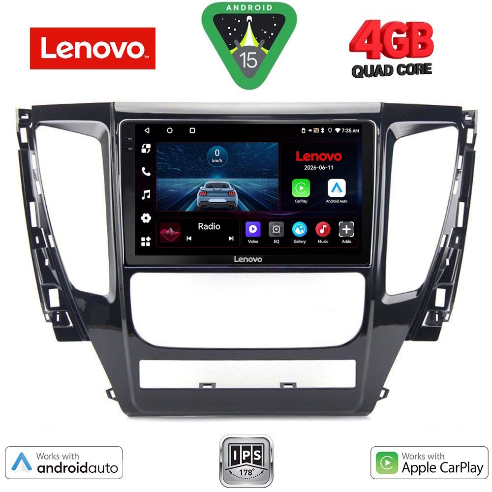 LENOVO LVE 8447A_CPAA (9inc) MULTIMEDIA TABLET for MITSUBISHI PAJERO mod. 2013-2020 LENOVO LVE 8447A_CPAA (9inc) MULTIMEDIA TABLET for MITSUBISHI PAJERO mod. 2013-2020