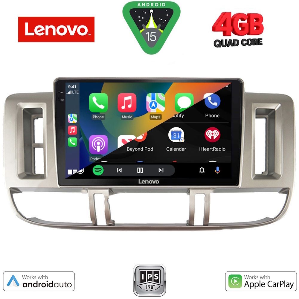 LENOVO LVE 8474_CPAA (9inc) MULTIMEDIA TABLET for NISSAN XTRAIL mod. 2000-2004 LENOVO LVE 8474_CPAA (9inc) MULTIMEDIA TABLET for NISSAN XTRAIL mod. 2000-2004