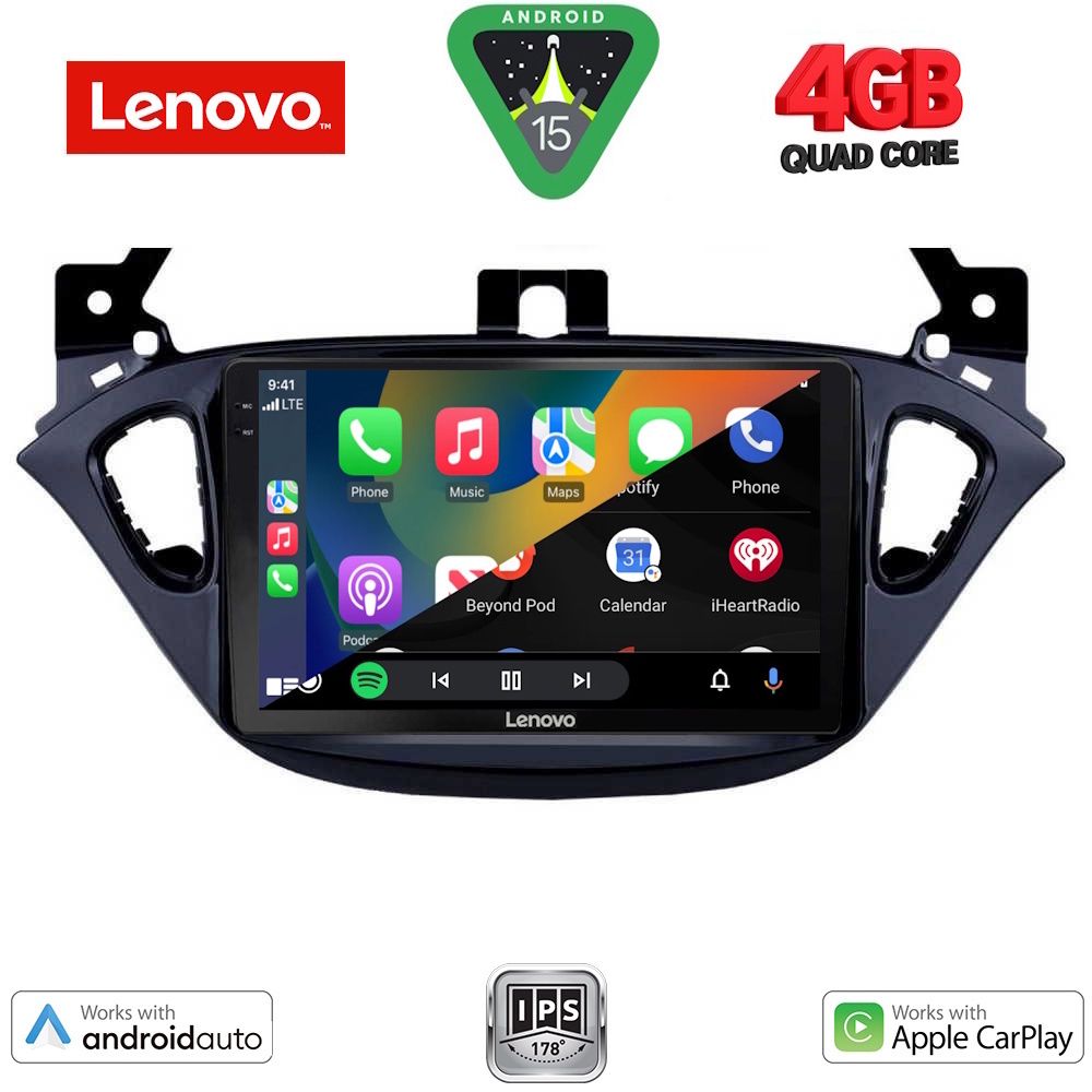 LENOVO LVE 8486_CPAA (9inc) MULTIMEDIA TABLET for OPEL ADAM - CORSA E mod. 2014-2019 LENOVO LVE 8486_CPAA (9inc) MULTIMEDIA TABLET for OPEL ADAM - CORSA E mod. 2014-2019