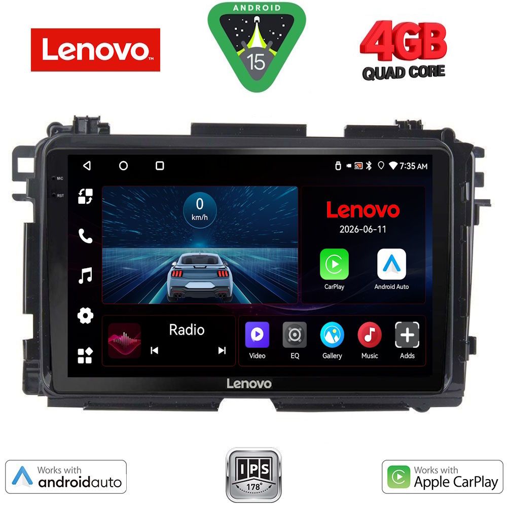 LENOVO LVE 8201_CPAA (10inc) MULTIMEDIA TABLET for HONDA HRV mod. 2015-2021 LENOVO LVE 8201_CPAA (10inc) MULTIMEDIA TABLET for HONDA HRV mod. 2015-2021