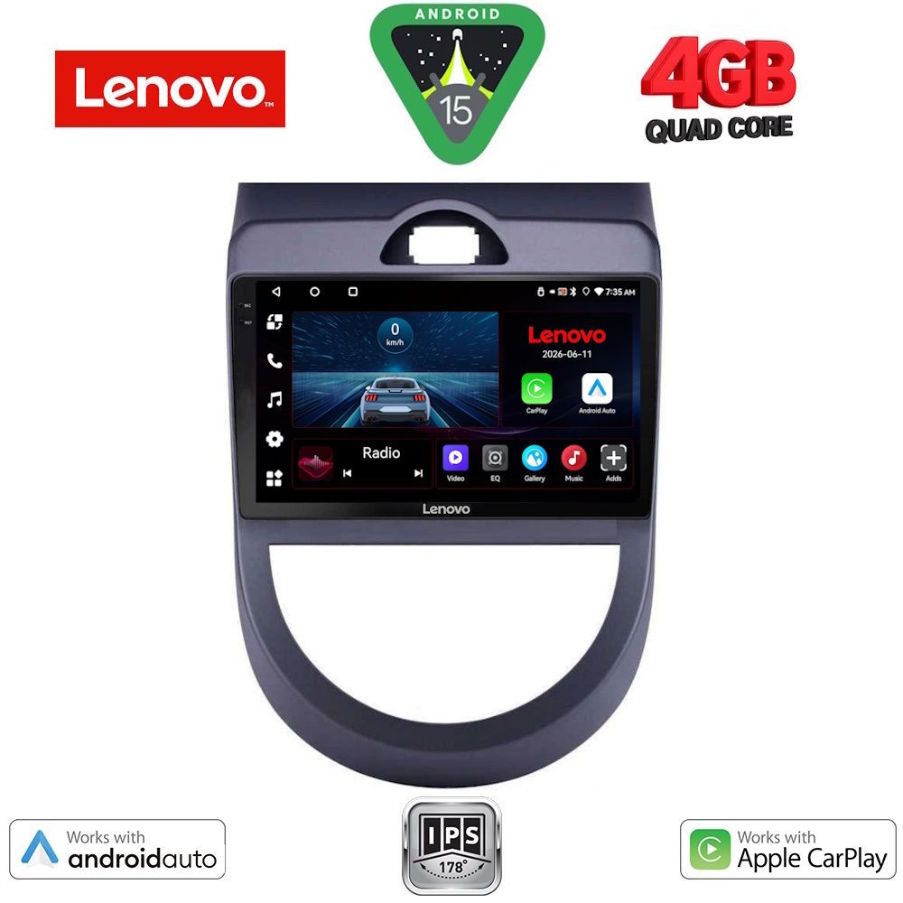 LENOVO LVE 8320_CPAA (9inc) MULTIMEDIA TABLET for KIA SOUL mod. 2008-2013 LENOVO LVE 8320_CPAA (9inc) MULTIMEDIA TABLET for KIA SOUL mod. 2008-2013