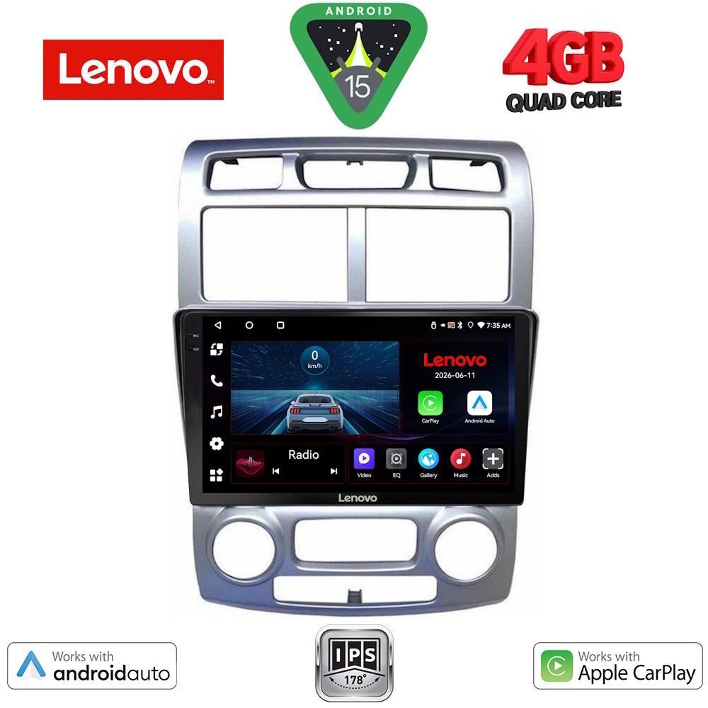 LENOVO LVE 8324SL_CPAA (CLIMA) (9inc) MULTIMEDIA TABLET for KIA SPORTAGE mod. 2004-2010 LENOVO LVE 8324SL_CPAA (CLIMA) (9inc) MULTIMEDIA TABLET for KIA SPORTAGE mod. 2004-2010