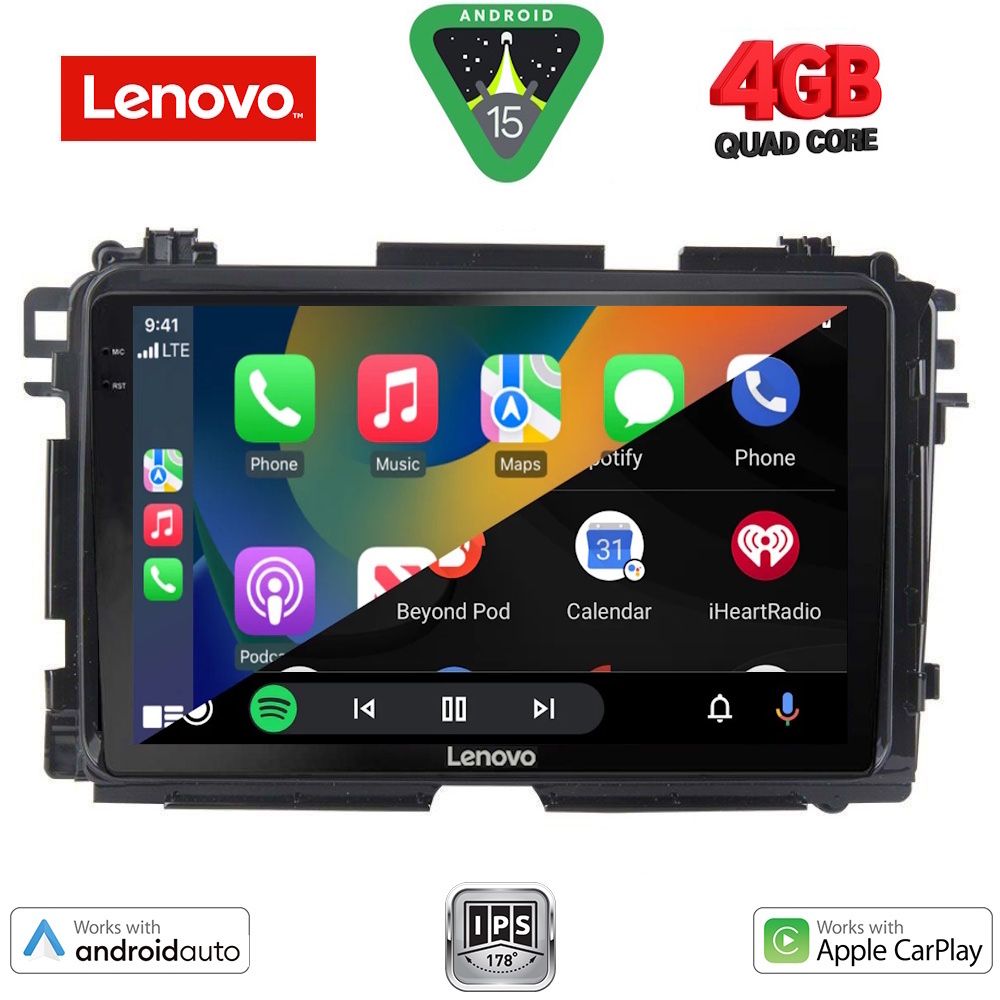 LENOVO LVE 8201_CPAA (10inc) MULTIMEDIA TABLET for HONDA HRV mod. 2015-2021 LENOVO LVE 8201_CPAA (10inc) MULTIMEDIA TABLET for HONDA HRV mod. 2015-2021