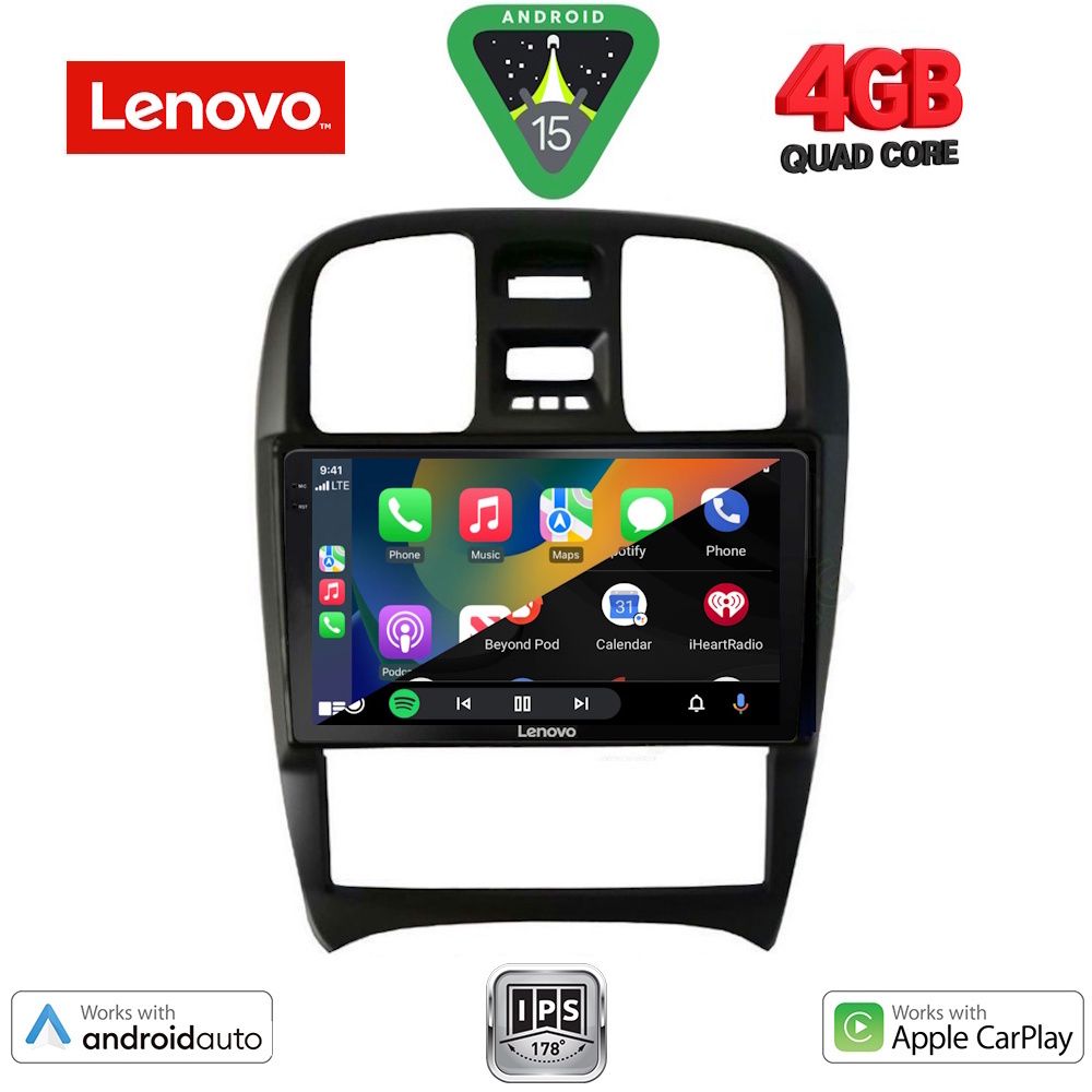 LENOVO LVE 8247_CPAA (9inc) MULTIMEDIA TABLET for HYUNDAI SONATA mod. 2000-2006 LENOVO LVE 8247_CPAA (9inc) MULTIMEDIA TABLET for HYUNDAI SONATA mod. 2000-2006