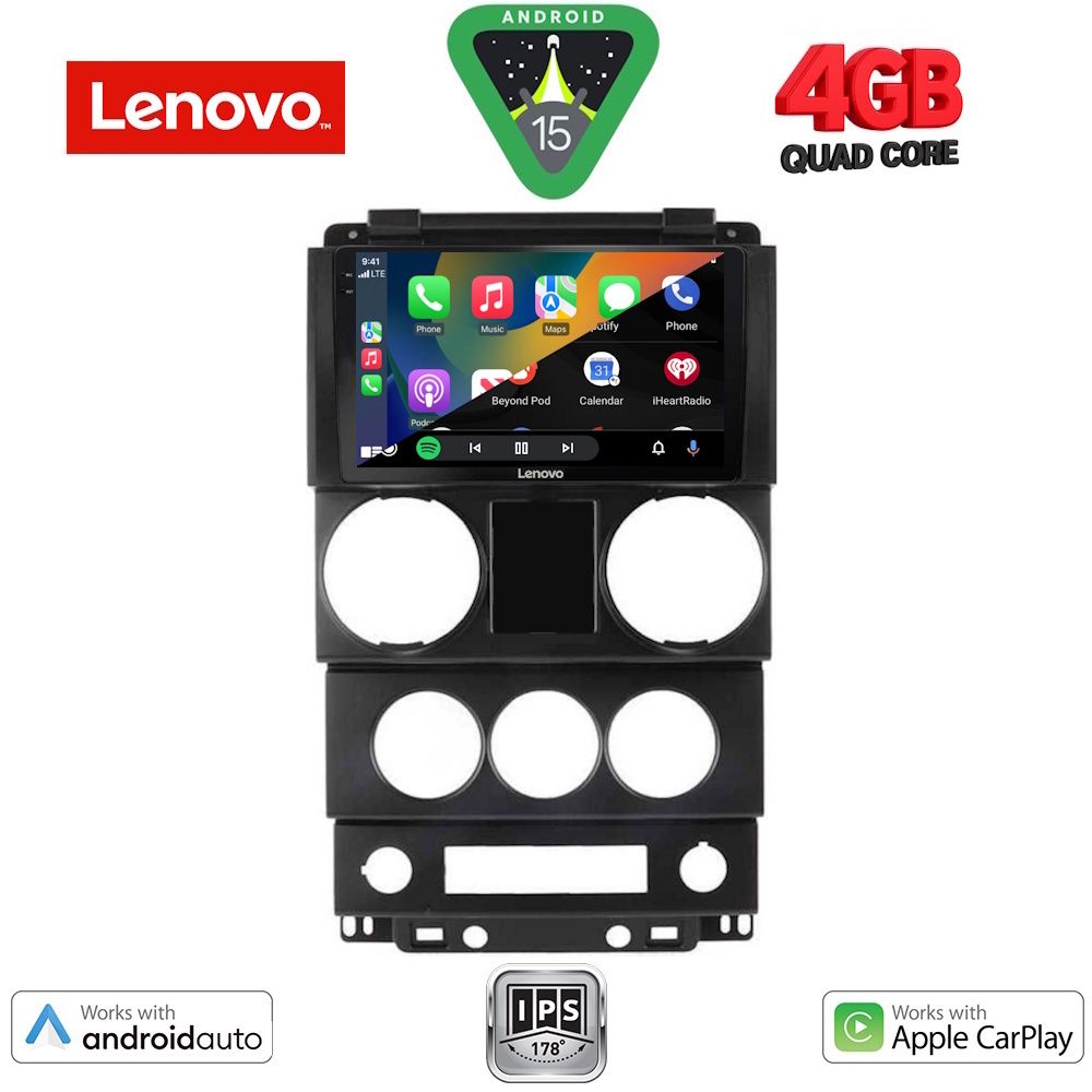LENOVO LVE 8292_CPAA (9inc) MULTIMEDIA TABLET for JEEP WRANGLER mod. 2006-2011 LENOVO LVE 8292_CPAA (9inc) MULTIMEDIA TABLET for JEEP WRANGLER mod. 2006-2011