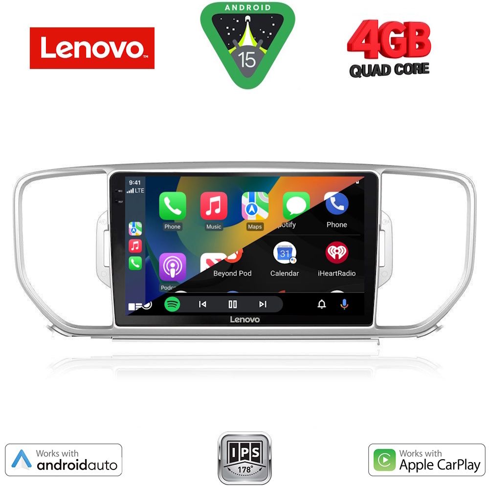 LENOVO LVE 8326_CPAA (9inc) MULTIMEDIA TABLET for KIA SPORTAGE mod. 2015-2018 LENOVO LVE 8326_CPAA (9inc) MULTIMEDIA TABLET for KIA SPORTAGE mod. 2015-2018