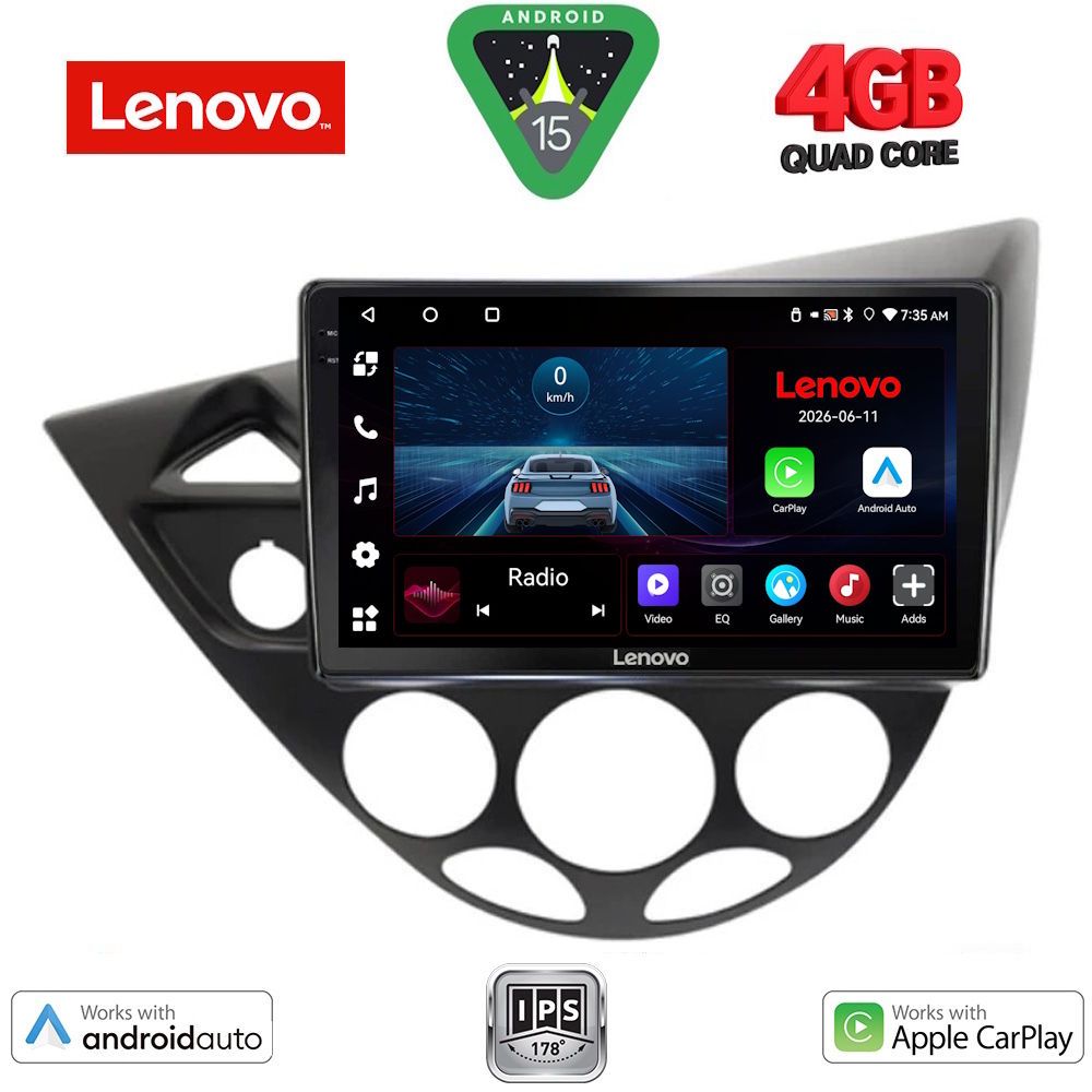 LENOVO LVE 8169_CPAA (9inc) MULTIMEDIA TABLET for FORD FOCUS mod. 1998-2004 LENOVO LVE 8169_CPAA (9inc) MULTIMEDIA TABLET for FORD FOCUS mod. 1998-2004