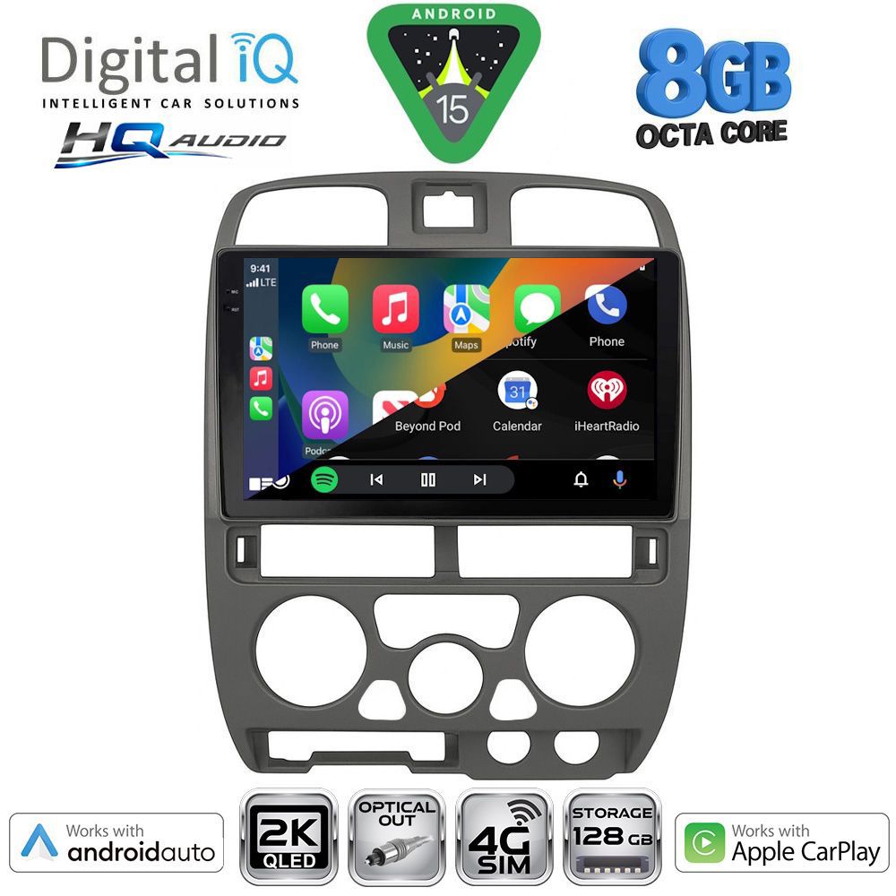 DIGITAL IQ BXK 20253GR_CPAA (9inc) MULTIMEDIA TABLET for ISUZU D-MAX mod. 2002-2008 (GREY) DIGITAL IQ BXK 20253GR_CPAA (9inc) MULTIMEDIA TABLET for ISUZU D-MAX mod. 2002-2008 (GREY)