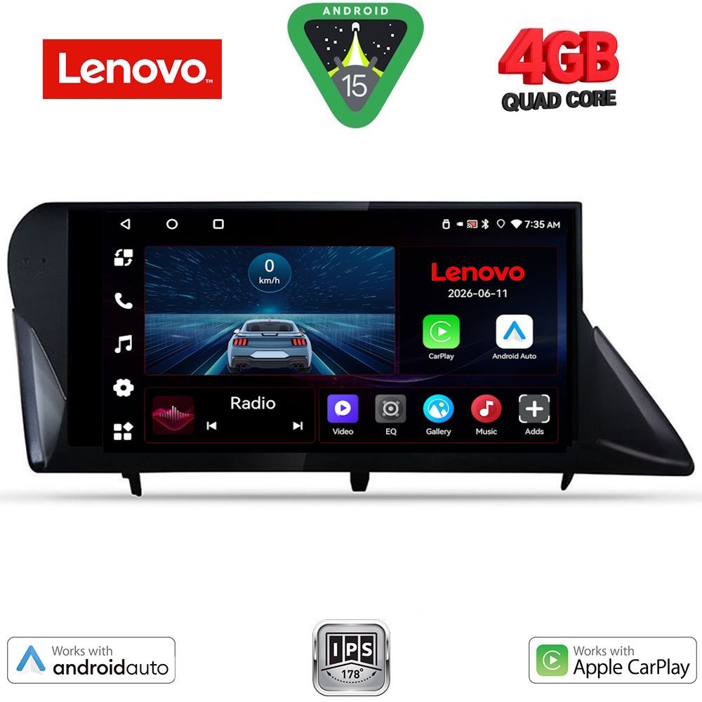 LENOVO LVE 8346_CPAA (9inc) MULTIMEDIA TABLET for LEXUS RX mod. 2009-2014 LENOVO LVE 8346_CPAA (9inc) MULTIMEDIA TABLET for LEXUS RX mod. 2009-2014