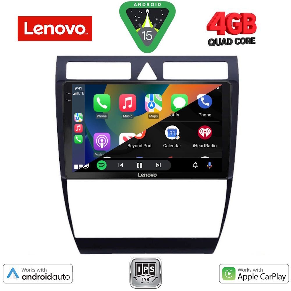 LENOVO LVE 8006_CPAA (9inc) MULTIMEDIA TABLET for AUDI A6 mod. 1998-2005 LENOVO LVE 8006_CPAA (9inc) MULTIMEDIA TABLET for AUDI A6 mod. 1998-2005
